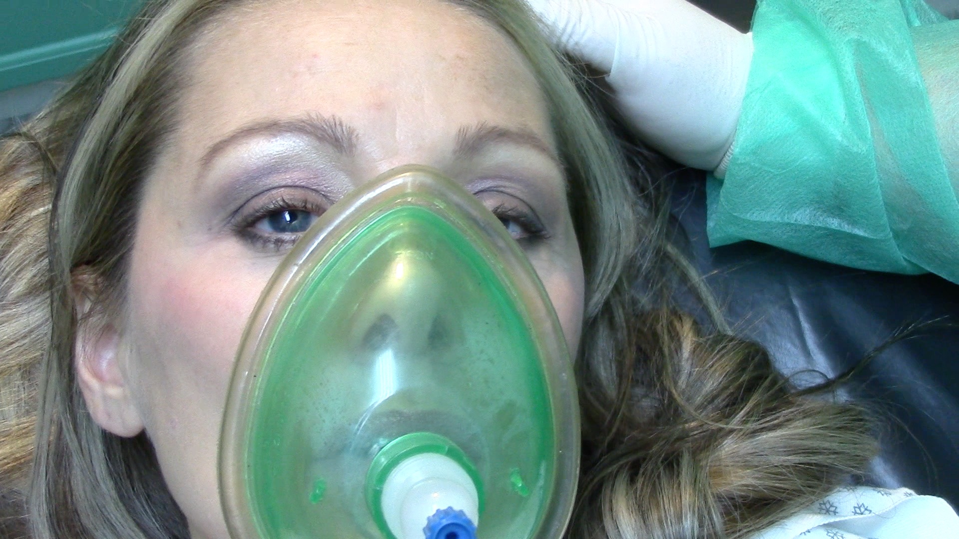 anesthesia mask breathing